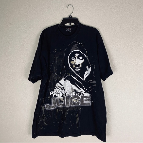 TUPAC SHAKUR JUICE VINTAGE SHIRT XXL - Picture 1 of 6